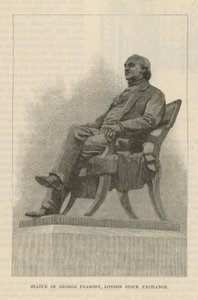 Staty av George Peabody av English School