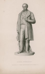 Staty av George Stephenson av English School