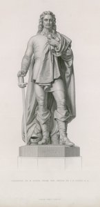 Staty av John Hampden av English School