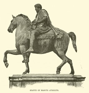 Staty av Marcus Aurelius av English School