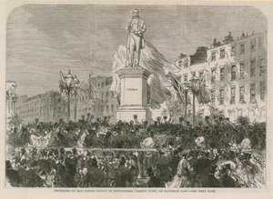 Staty av Richard Cobden av English School