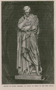 Staty av Sidney Herbert av English School