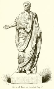 Staty av Tiberius hittad på Capri av English School