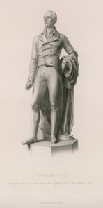 Staty av William Pitt av English School