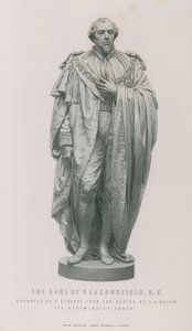 Staty av Earl of Beaconsfield av English School