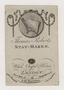 Stay Maker, Thomas Roberts, byteskort av English School