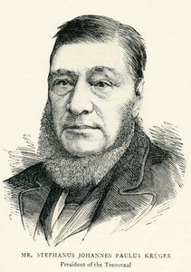 Stephanus Johannes Paulus Kruger (1825-1904) Illustration för The Graphic av English School