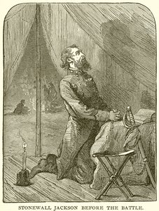 Stonewall Jackson före slaget av English School