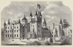 Stormont Castle, County Down, Irland (gravyr) av English School