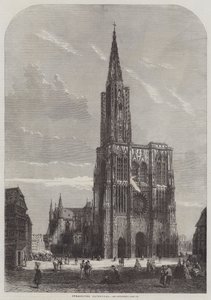 Strasbourgs katedral (gravyr) av English School