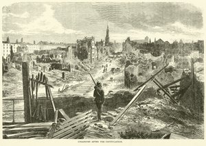 Strasburg efter kapitulationen, september 1870 av English School