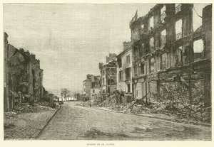 Gata i St Cloud, november 1870 av English School