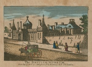 Gatubild och British Museum av English School