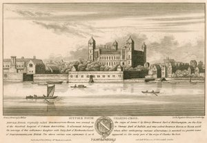 Suffolk House (senare Northampton House och Northumberland House), Charing Cross, London av English School