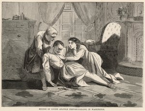 Lucien Anatole Prevost-Paradols självmord i Washington av English School