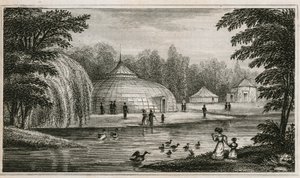 Surrey Zoological Gardens av English School