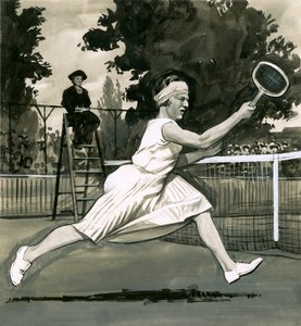 Suzanne Lenglen, damsingelmästaren av English School