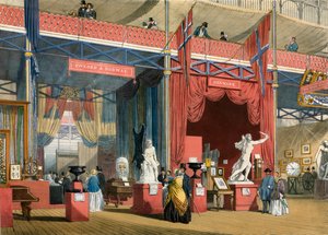 Sverige och Danmark, Stora utställningen, 1851 av English School
