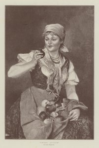Söta äpplen (gravyr) av English School