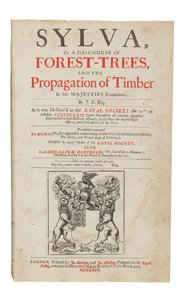 "Sylva, or a discourse of Forest-Trees, and the Propagation of Timber in His Majesties Dominions" av John Evelyn (1620-1706) av English School