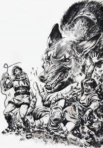 Tales from Many Lands: The Wolf and the Magic Chain av English School