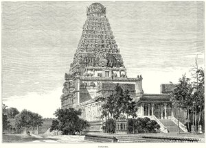 Tanjore (engraving) av English School