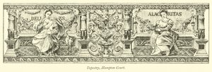 Tapestry, Hampton Court av English School
