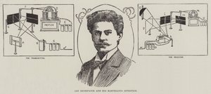Telektroskop (gravyr) av English School