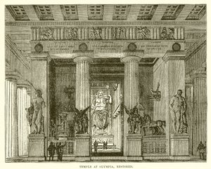 Templet i Olympia, restaurerat av English School
