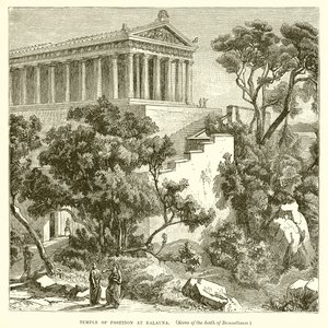 Poseidons tempel i Kalauna av English School