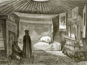 Zelt einer Kalmückenprinzessin