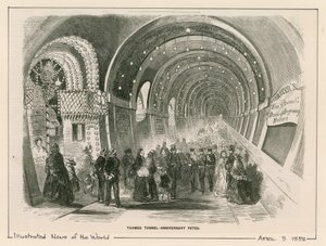 Thames Tunnel - jubileumsfester av English School