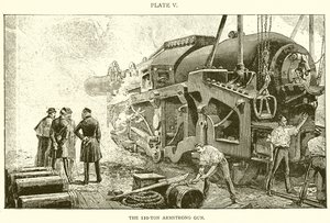 Armstrong Gun på 110 ton av English School