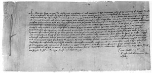 O le Tulafono a le Pule Sili na amanaʻia ai Henry VIII o le ulu o le Ekalesia Egelani, 1534 (tusitusi i luga o pepa) av English School