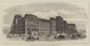 Army and Navy Buildings of the United States Government, Washington (gravyr) av English School