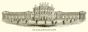 Bank of England 1785 av English School