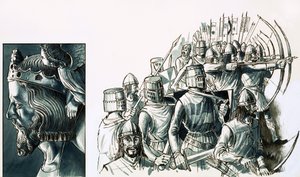 Slaget vid Bannockburn av English School