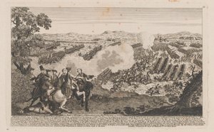 ?Slaget vid Minden eller Thornhausen i Westfalen den 1 augusti 1759? av English School
