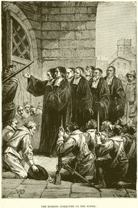 Die Bischöfe im Tower von English School