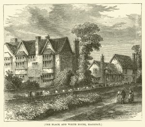 The Black and White House, Hackney (gravyr) av English School