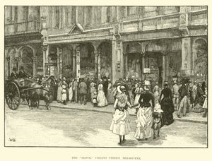 The Block, Collins Street, Melbourne av English School