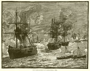 Bombardementet av Alexandria, 1882 av English School