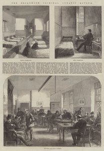 The Broadmoor Criminal Lunatic Asylum (gravyr) av English School