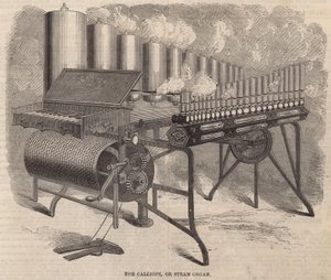 The Calliope, en ångorgel som uppfanns av Arthur S Denny i Amerika av English School