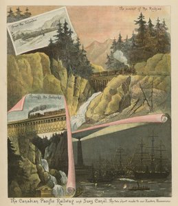 Canadian Pacific Railway och Suezkanalen. De två korta vägarna till våra östra ägodelar av English School