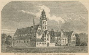 Kapucinerkyrkan och klostret i Peckham av English School