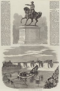 Cherbourg-festerna (gravyr) av English School