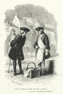 Chevaliern av St Louis (gravyr) av English School