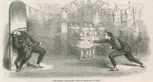 Den kinesiska impamentprestationen på Drury Lane Theatre av English School