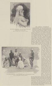 The Chitral Expedition (litho) av English School
